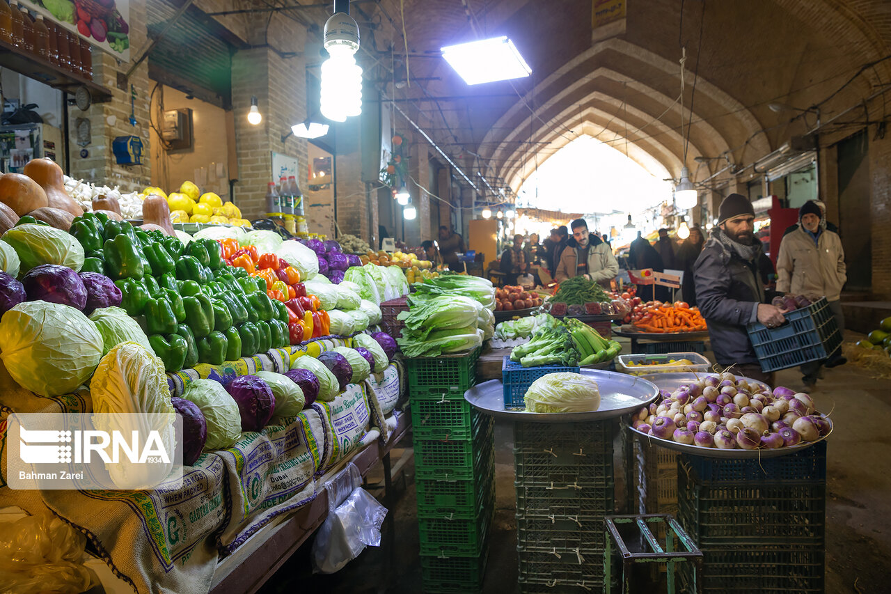 میزان تولید محصولات باغی در سالی که گذشت