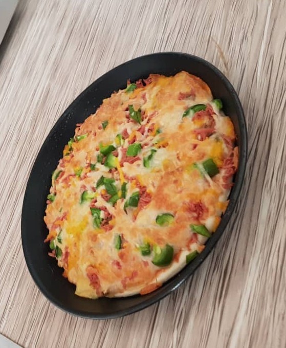 از شما/پيتزاي تک نفره ي خانگي