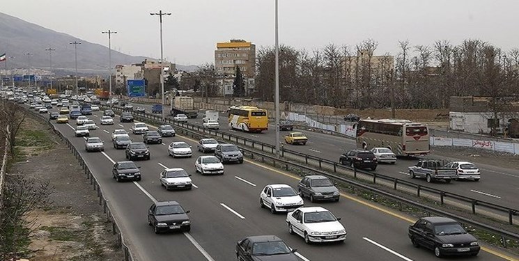 کاهش ۵۳ درصدی ترددهای جاده ای در استان کرمانشاه