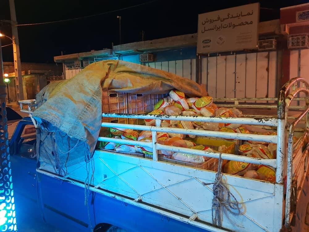 ۱۹۰۰ کیلوگرم گوشت مرغ غیر بهداشتی در دیر توقیف شد