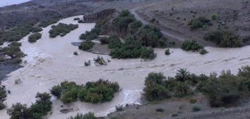 عکس/ سیل و بارندگی‌ها در جنوب سیستان و بلوچستان