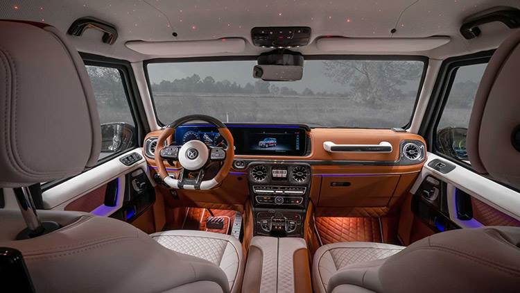 معرفی مرسدس AMG G63 ضدگلوله تیونینگ منصوری