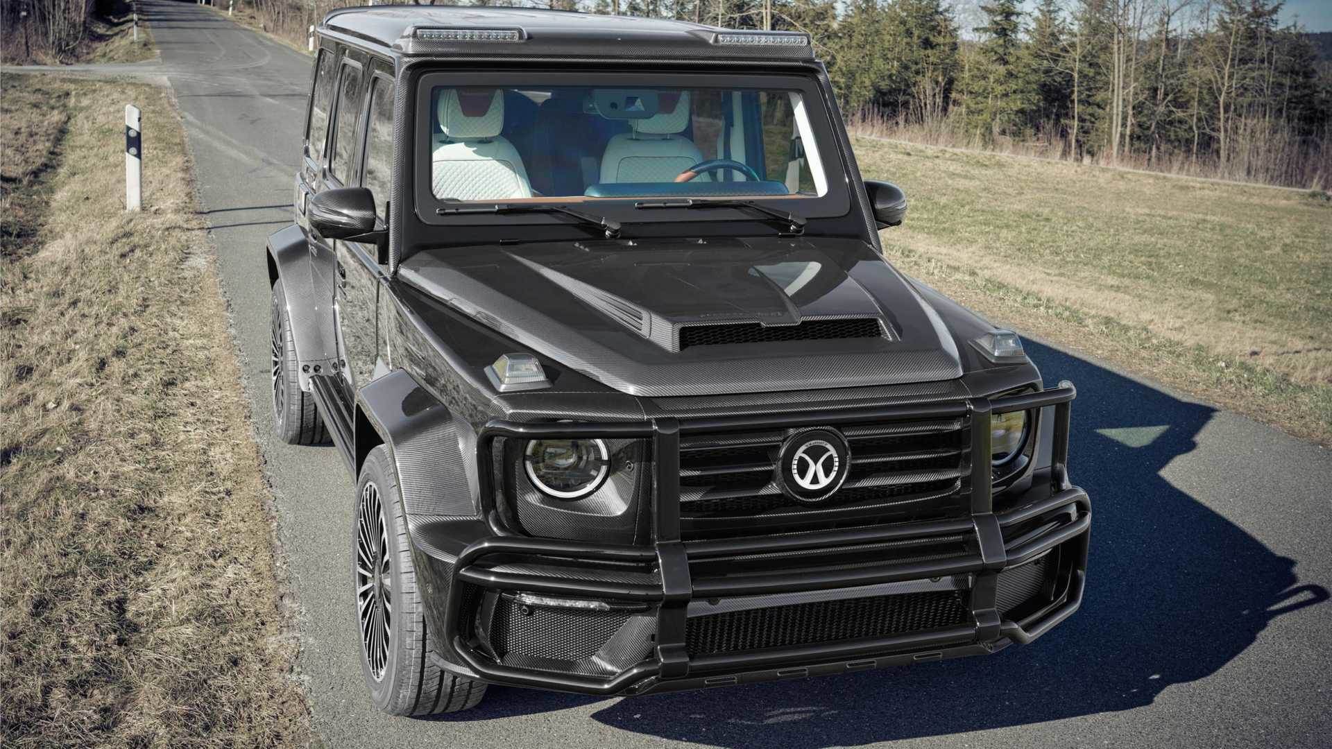 معرفی مرسدس AMG G63 ضدگلوله تیونینگ منصوری