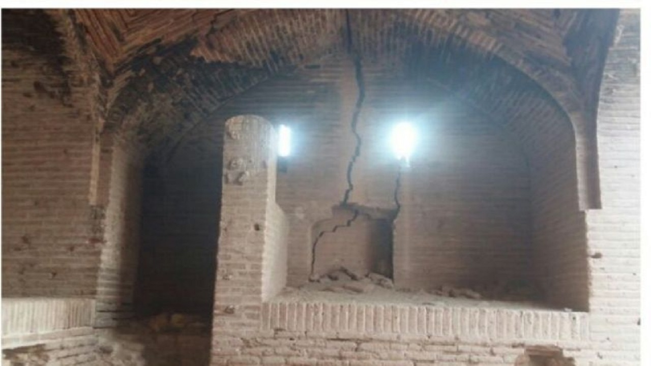 بارندگی به 7 بنای تاریخی داورزن خسارت زد