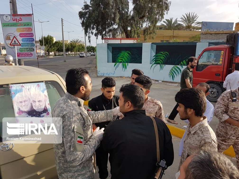 ضدعفونی چابهار برای مقابله با ویروس کرونا