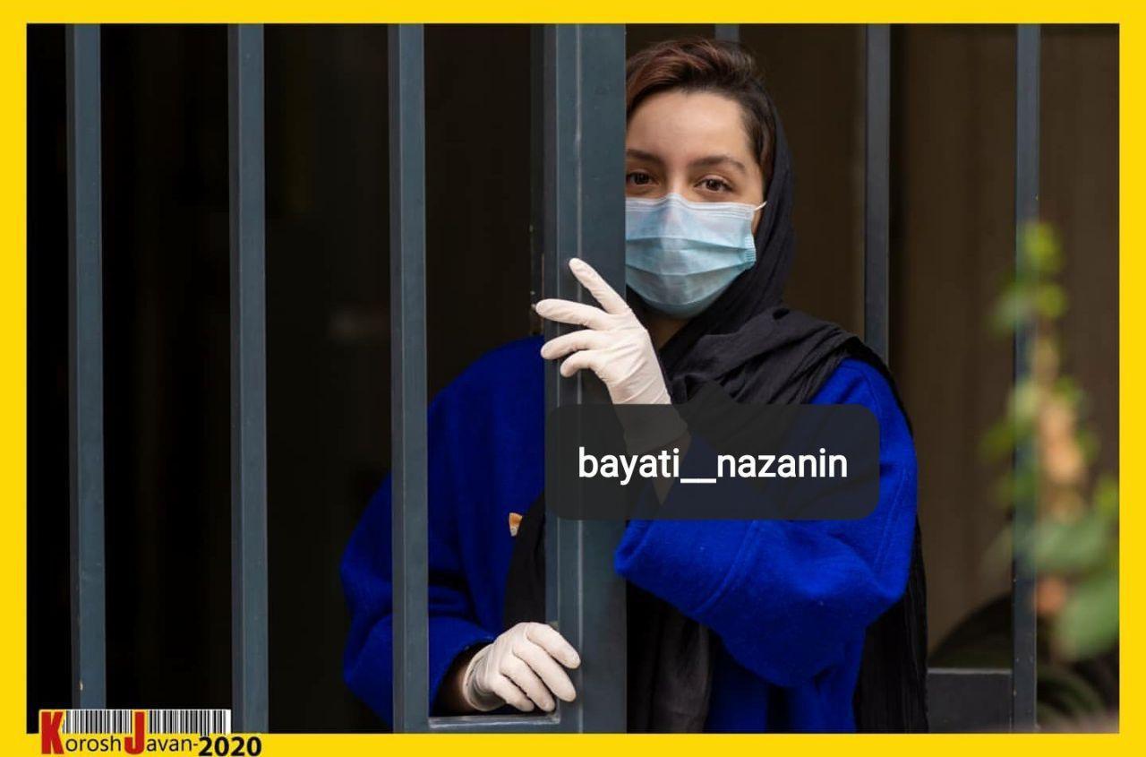 عکاسی از برخی هنرمندان با ماسک