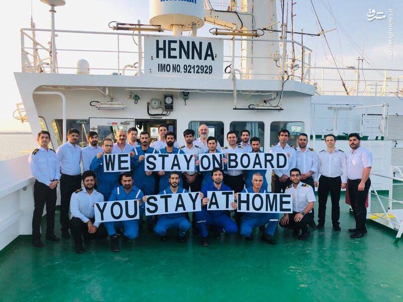 پیام دریانوردان ایرانی به شهروندان