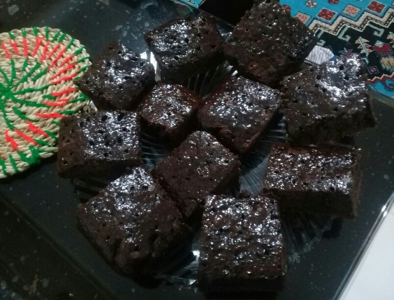 از شما/کيک خيس شکلاتي