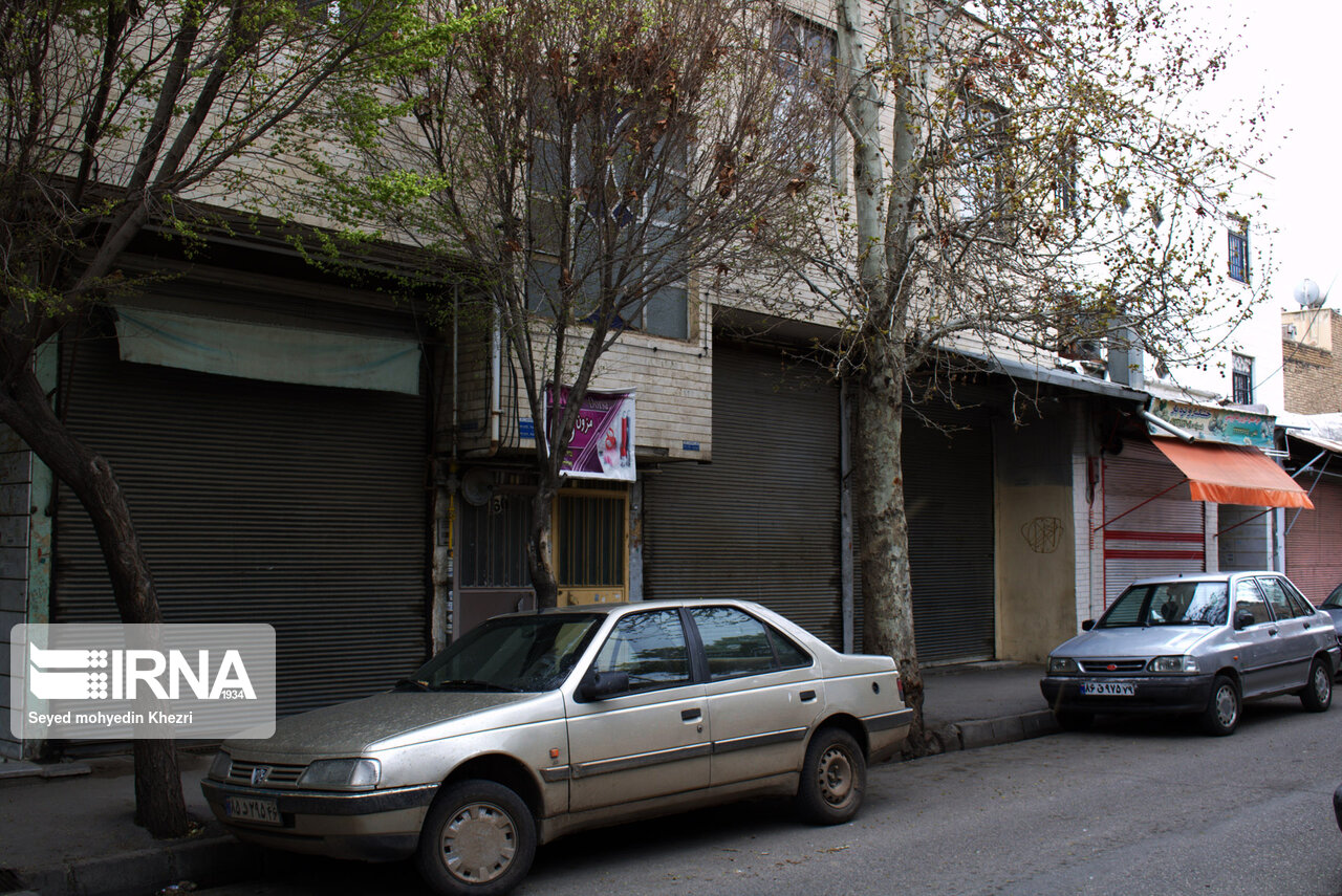 اصناف و ادارات غیر ضروری شهرستان البرز تعطیل شدند
