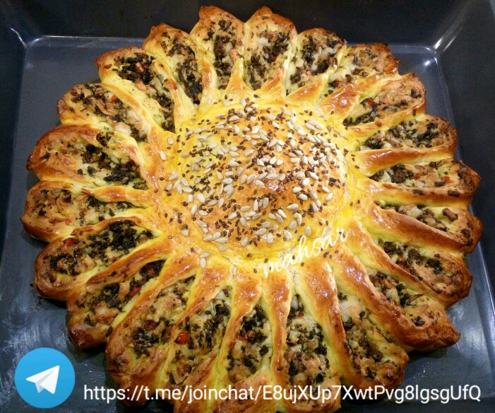 از شما/ پيراشکي گوشت واسفناج