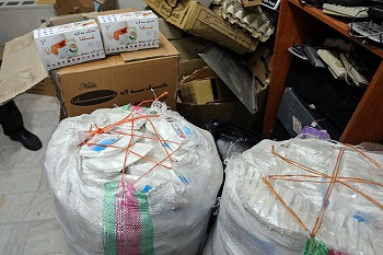 توقیف محموله ماسک در فرودگاه زاهدان