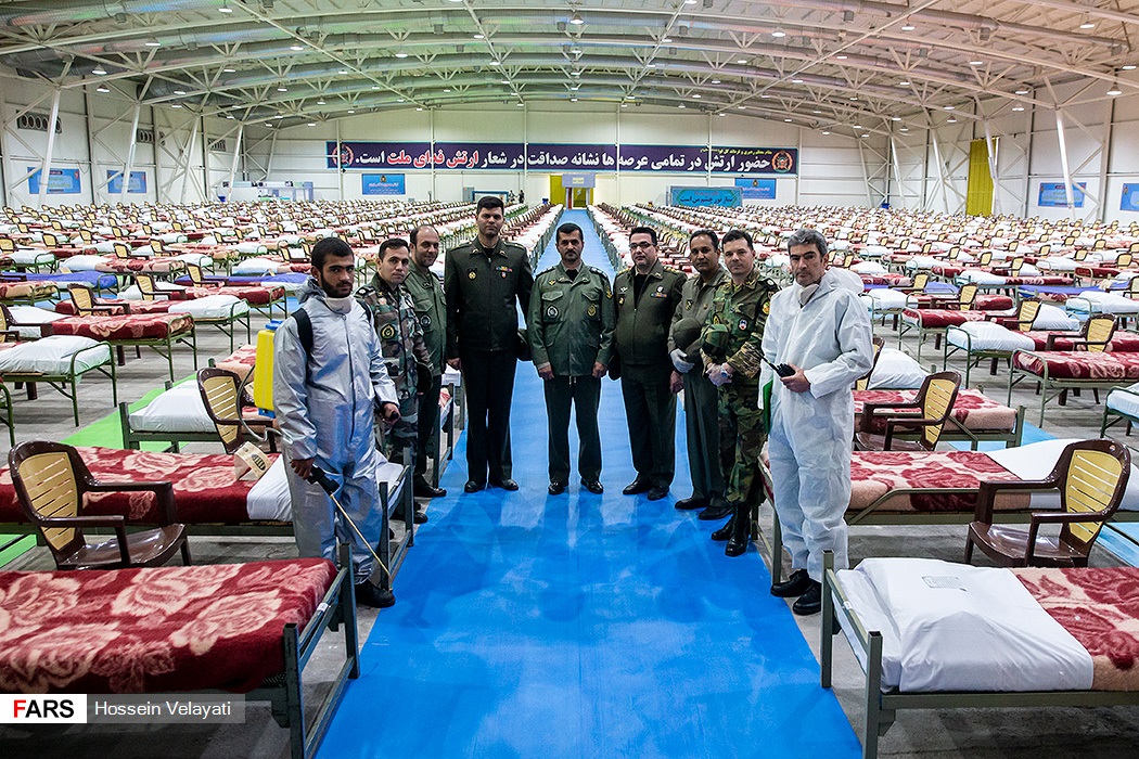بازدید امیر جهانشاهی از نقاهتگاه ۲۰۰۰ تختخوابی ارتش