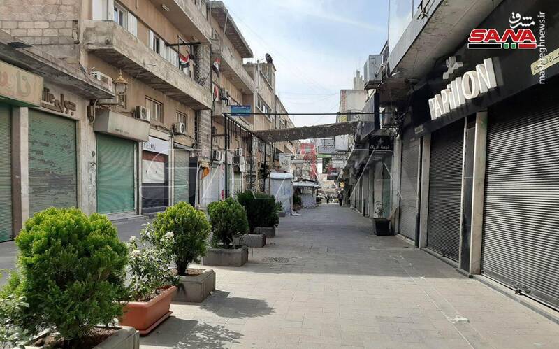 منع رفت و آمد در سوریه برای مهار کرونا
