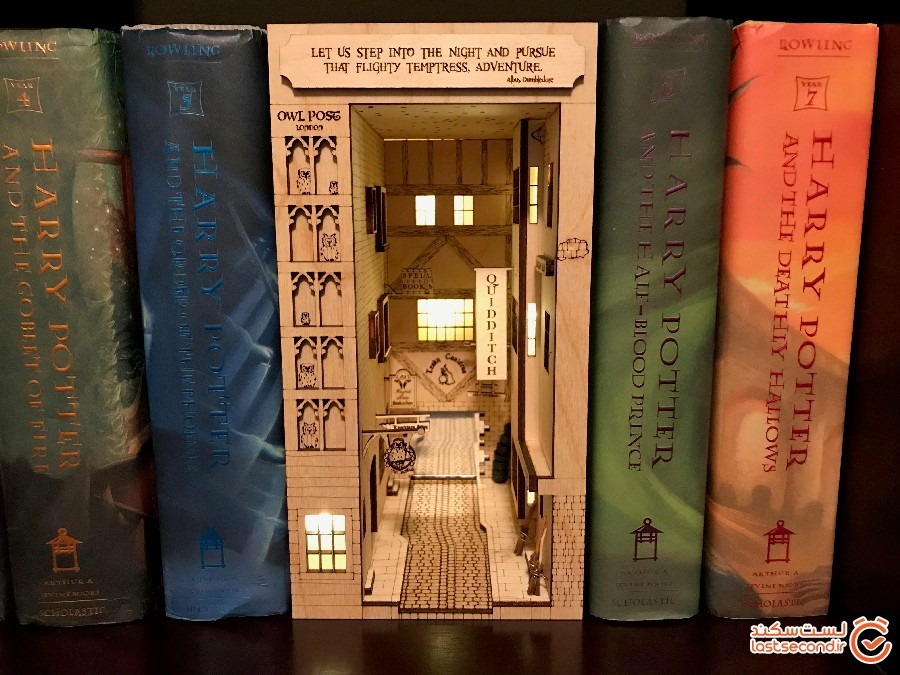 قفسه های کتاب یا ورود به سرزمین عجایب!