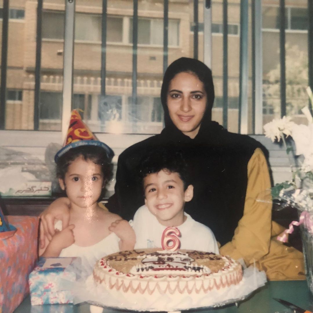 چهره ها/ عکس جوانی فاطمه گودرزی در کنار فرزندانش