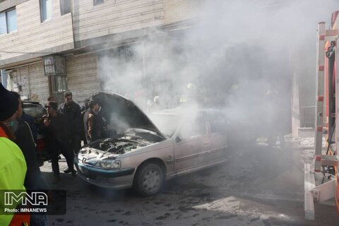وقوع 7 حادثه آتش سوزی در اصفهان طی 24 ساعت