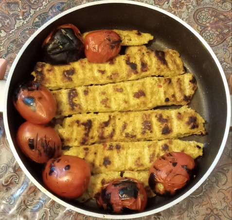 از شما/ کباب سفيد تابه اي 