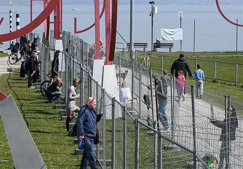 نصب حصار مرزی بین آلمان و سوئیس برای مقابله با شیوع کرونا