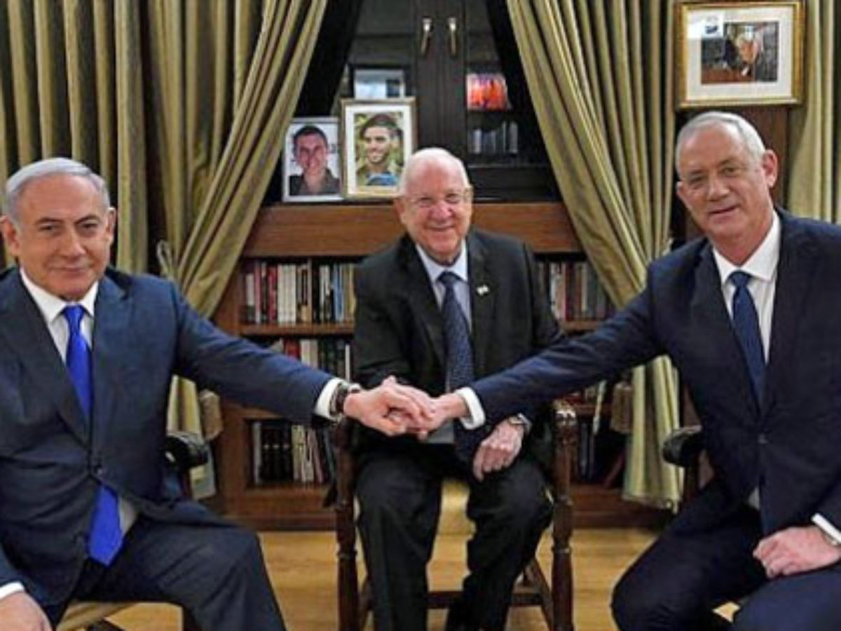 نتانیاهو و گانتس توافق کردند