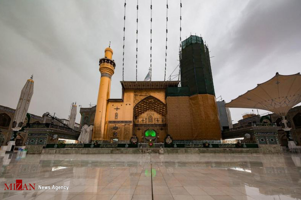 عکس/ حرم امیرالمومنین (ع) در آستانه نیمه شعبان