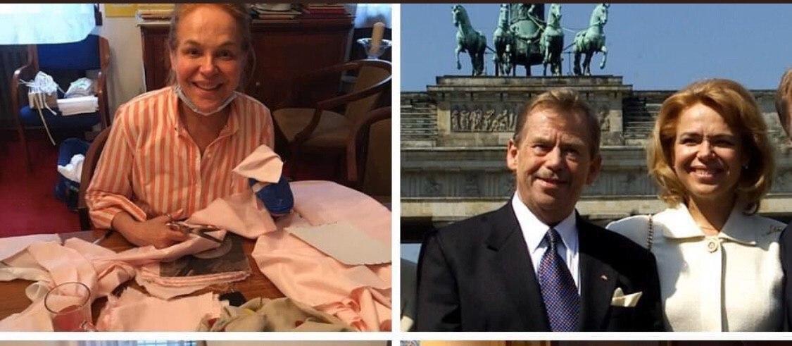 دوختن ماسک توسط همسر رئیس جمهور سابق جمهوری چک