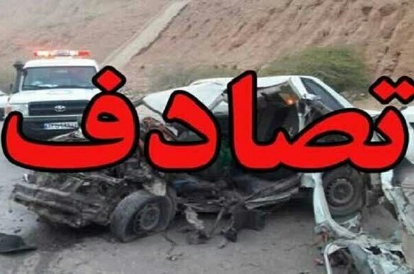 یک کشته و ۱۴ مصدوم بر اثر واژگونی وانت نیسان