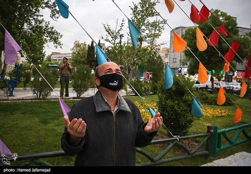 عکس/ توسل به حضرت مهدی(عج) برای رفع بیماری