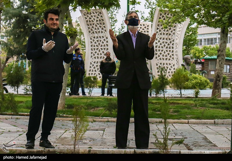 عکس/ توسل به حضرت مهدی(عج) برای رفع بیماری
