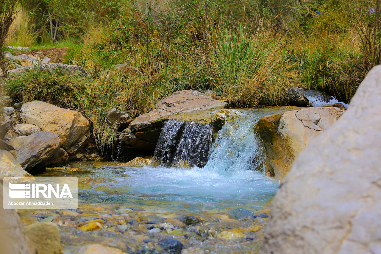 طبیعت بهاری روستای سکنج کرمان