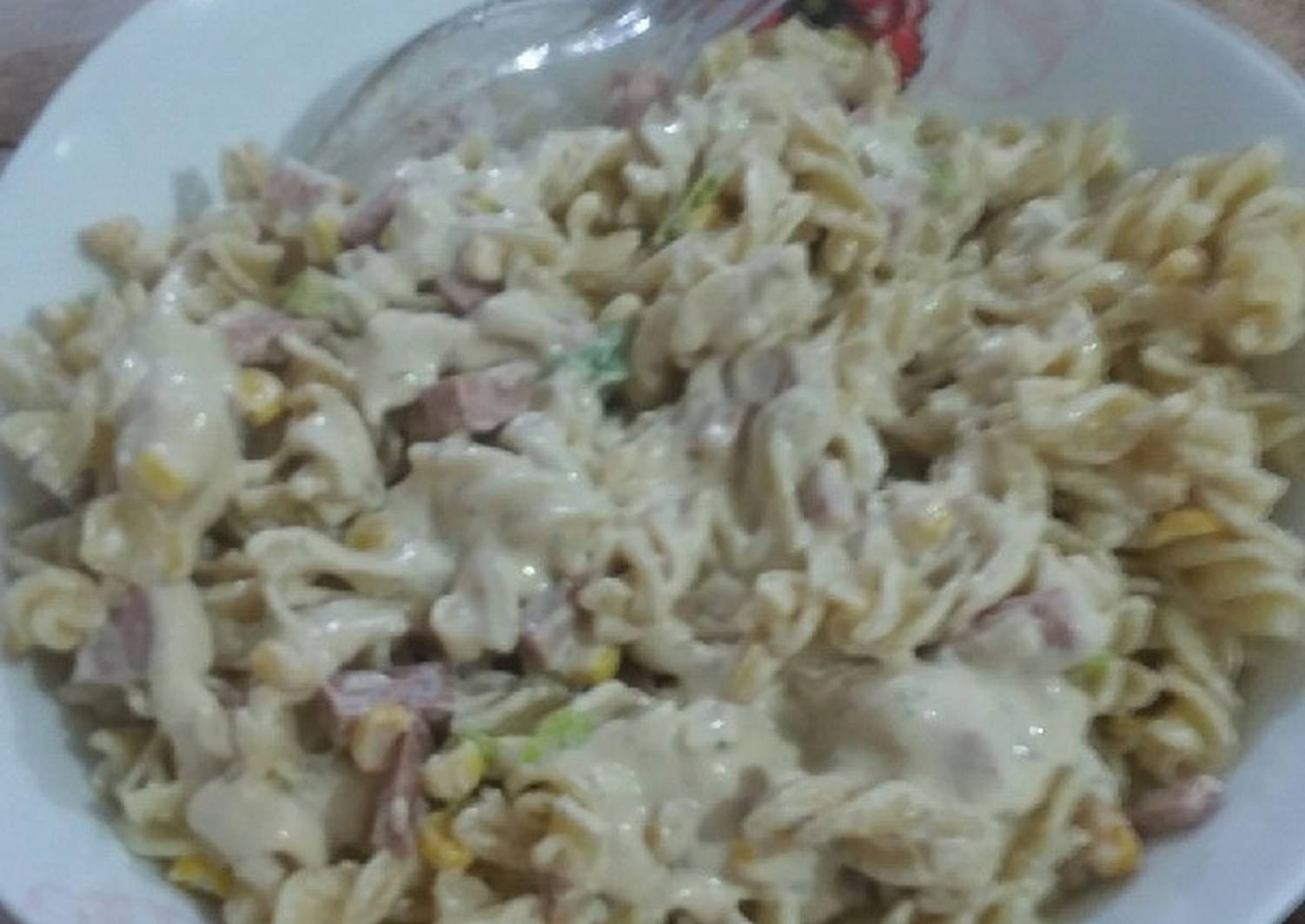 آموزش سالاد ماکاروني ساده و سريع