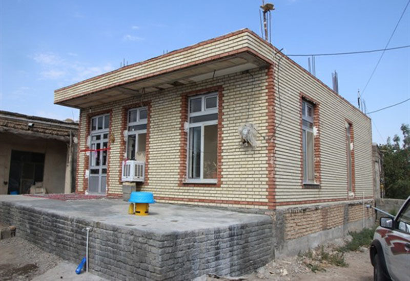 واحدهای مسکونی ۲ روستای خلخال به طور کامل بازسازی می‌شوند