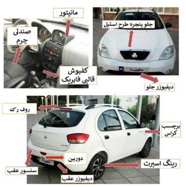 مشخصات و امکانات خودروی تیبا 2 آپشنال اعلام شد