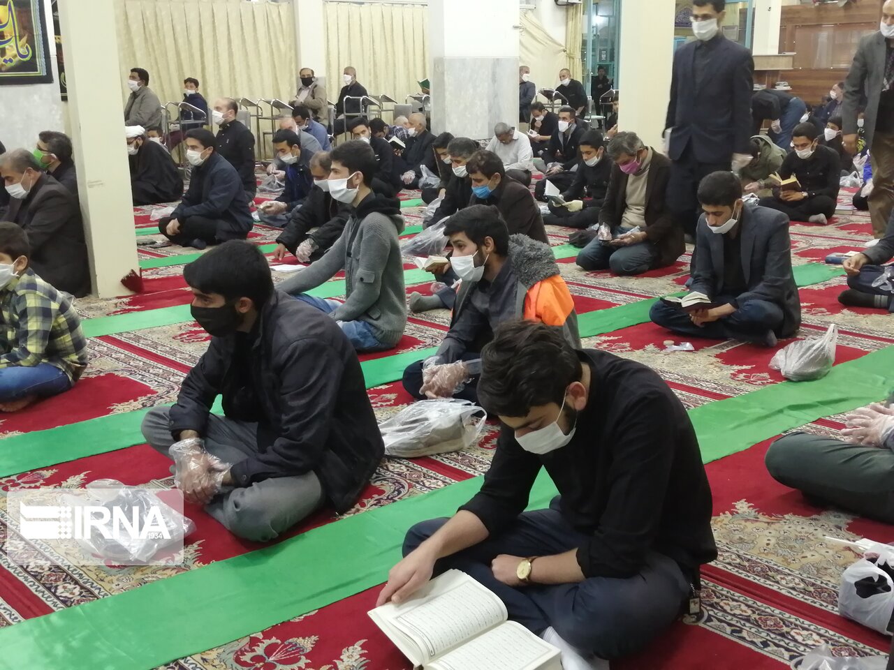 احیای دومین شب قدر در دامغان