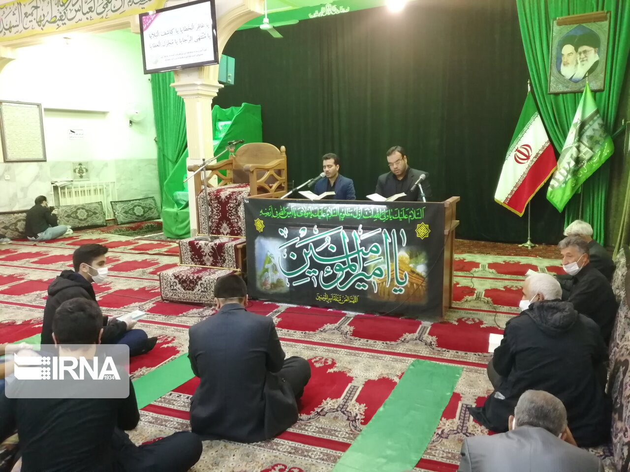 احیای دومین شب قدر در دامغان