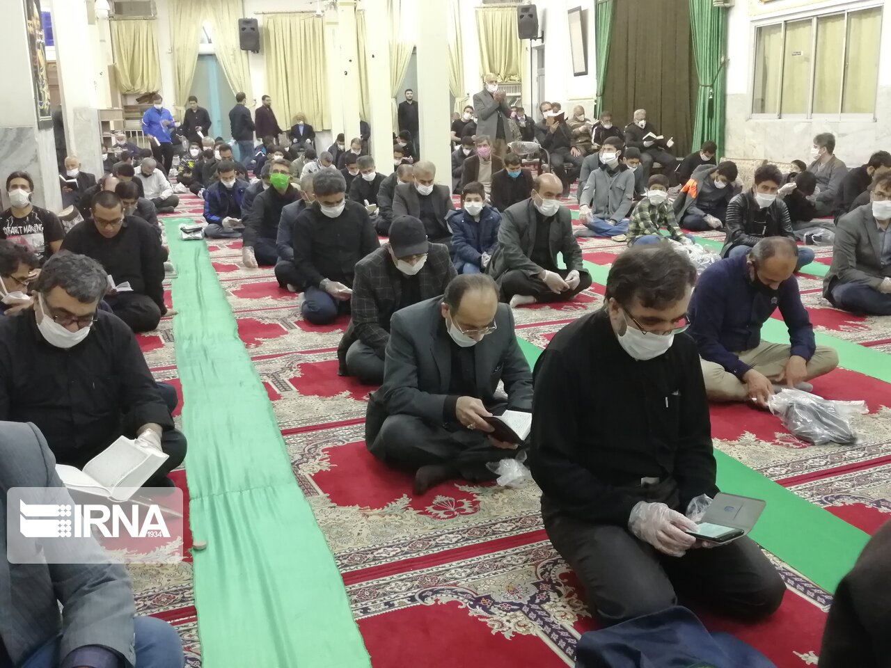 احیای دومین شب قدر در دامغان