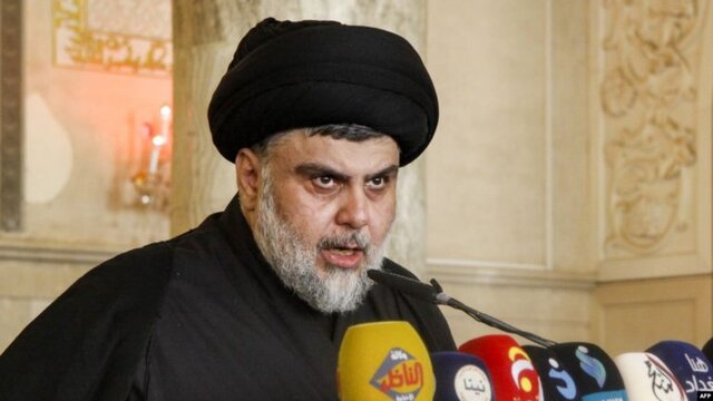 واکنش مقتدی صدر به برافراشتن پرچم همجنس‌گرایان در عراق 