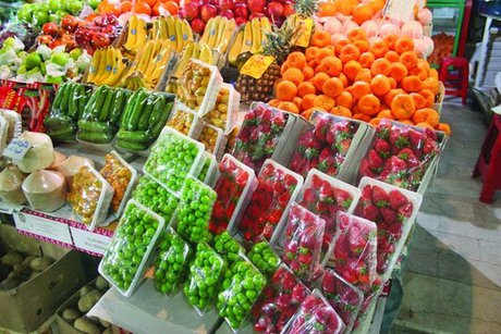 آرامش در بازار میوه‌های نوبرانه
