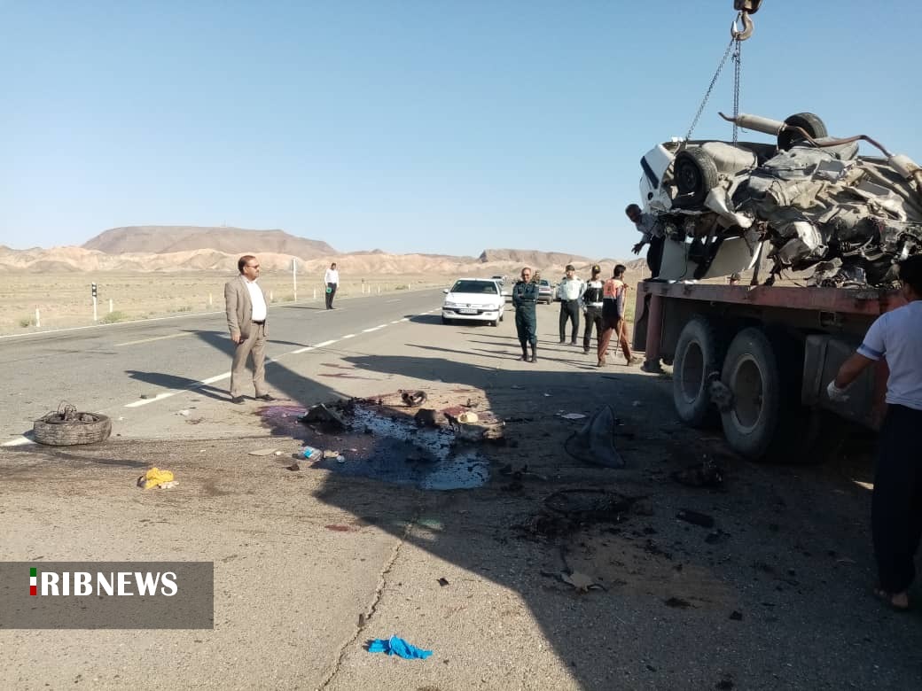 تصادف در محور نهبندان به زاهدان پنج کشته برجا گذاشت