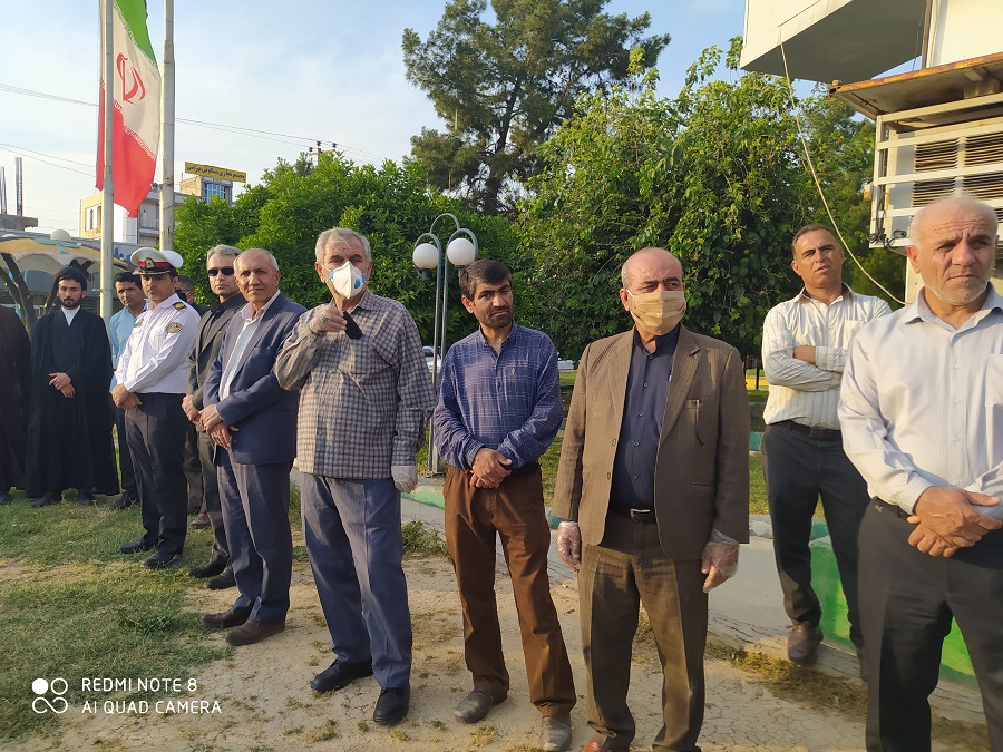 راهپیمایی نمادین «الی بیت‌المقدس» در دهدشت برگزار شد