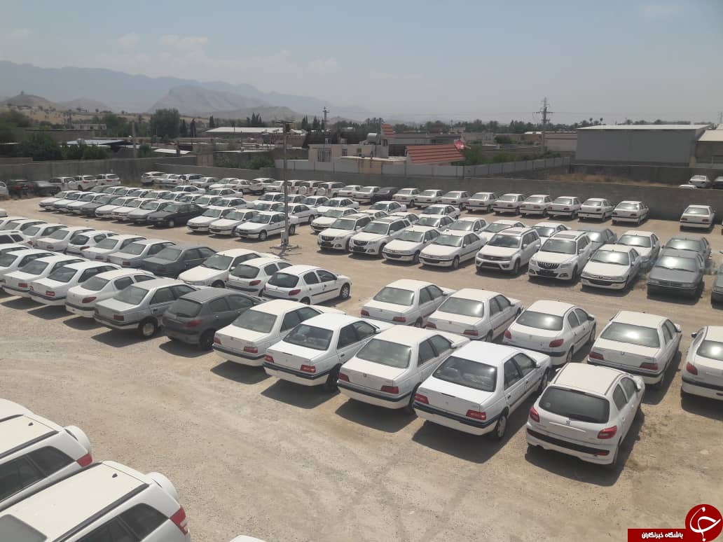 کشف انبار نگهداری ۱۶۰ خودرو در کازرون