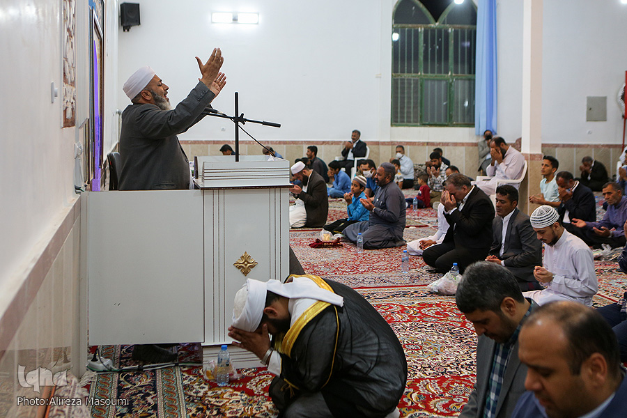 مراسم ختم قرآن در نماز تراویح