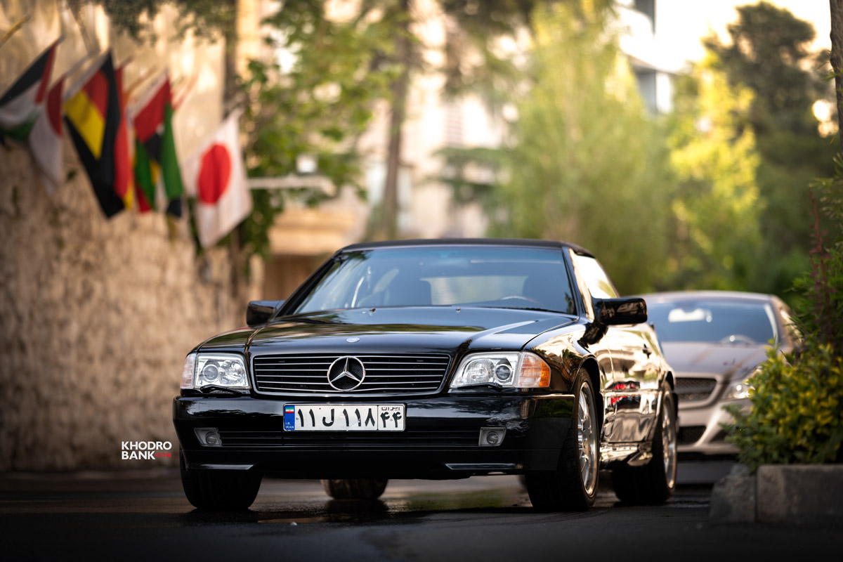 ملاقات با مرسدس بنز 300SL اتاق R129 در تهران