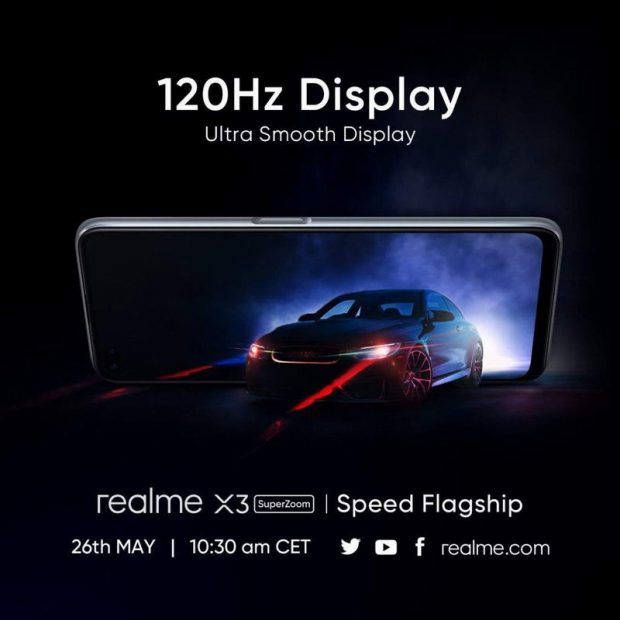 مشخصات Realme X3 Superzoom آشکار شد