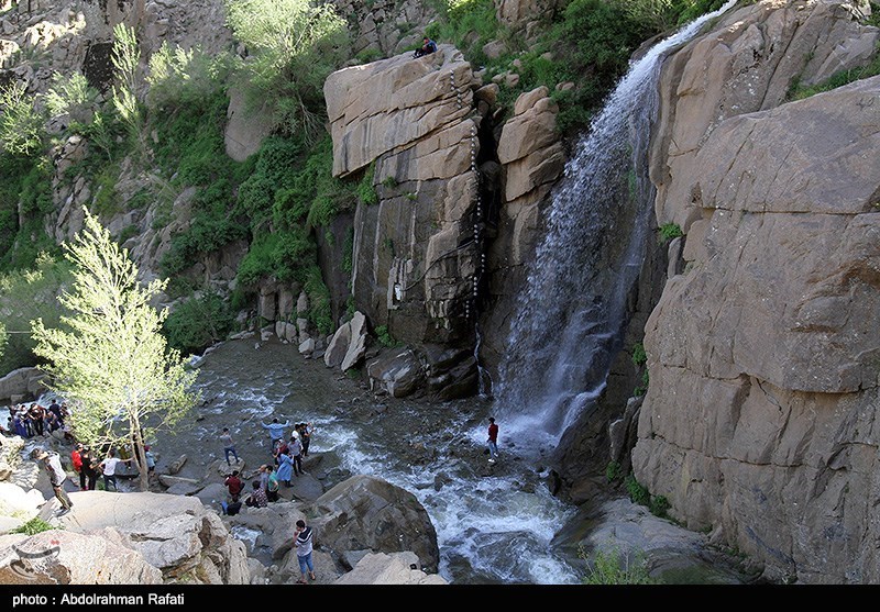 عکس/ بازگشایی محوطه تاریخی گنجنامه همدان