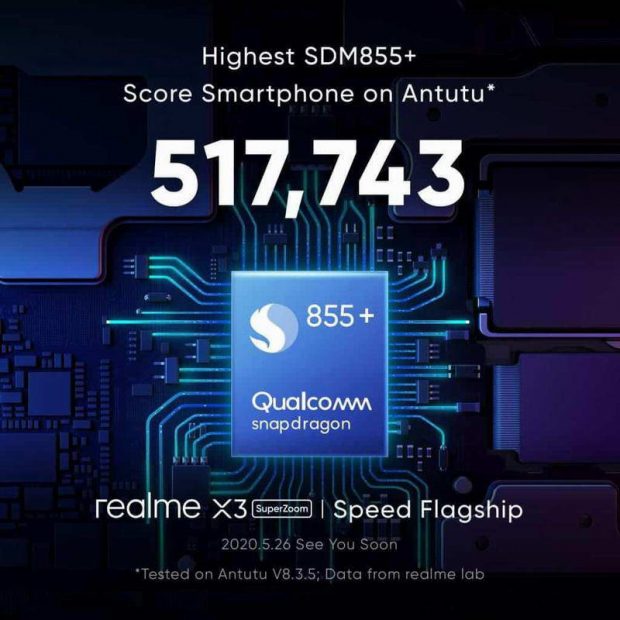 مشخصات Realme X3 Superzoom آشکار شد
