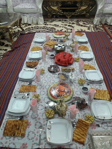 از شما/افطاري ديشب من براي بابام اينا