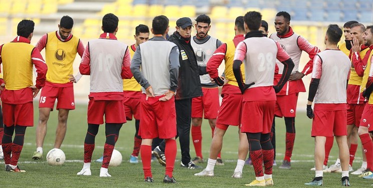ضد‌عفونی و آماده‌سازی ورزشگاه شهید کاظمی برای ورود پرسپولیسی‌ها