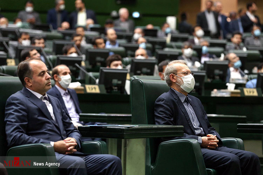 دیدار علی لاریجانی با کارکنان مجلس شورای اسلامی