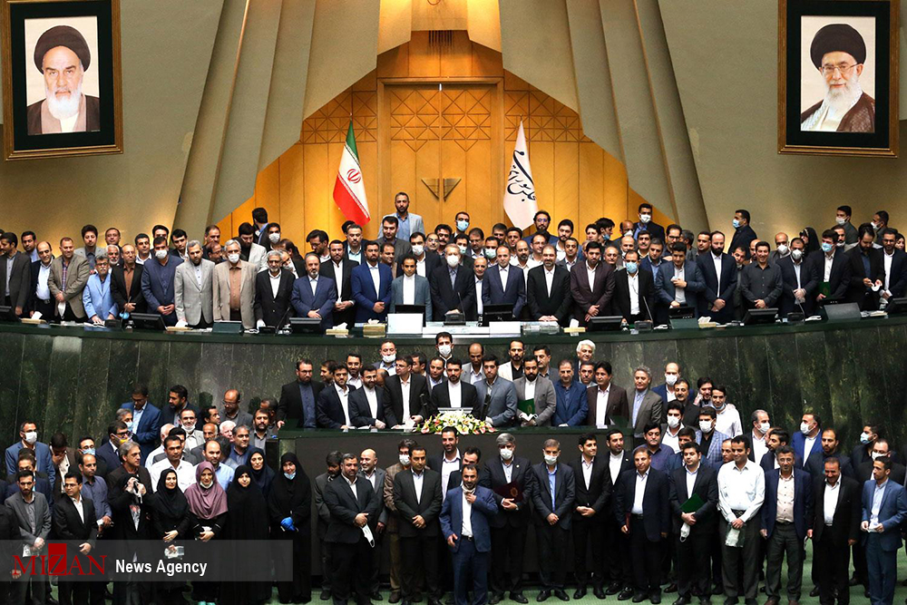 دیدار علی لاریجانی با کارکنان مجلس شورای اسلامی