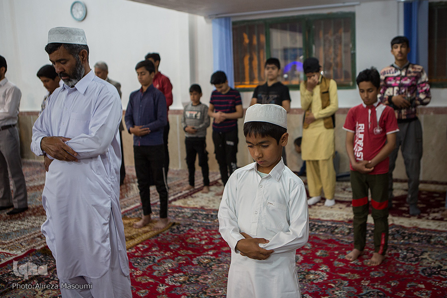 مراسم ختم قرآن در نماز تراویح